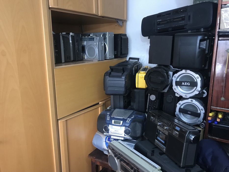 Radiocasetofoane de colecție, vând.