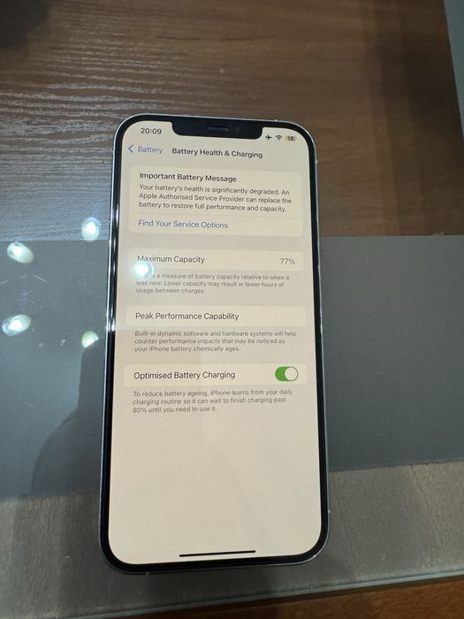 Iphone 12 pro max 128GB White