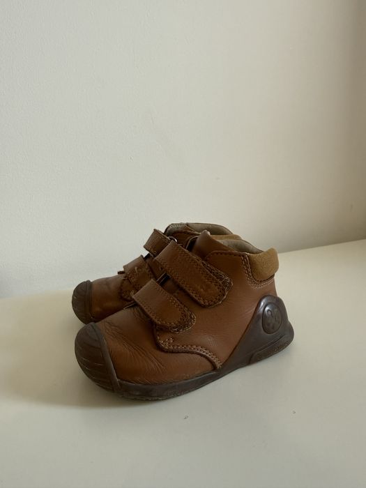 Pantofi piele baieti Biomecanics - marimea 21