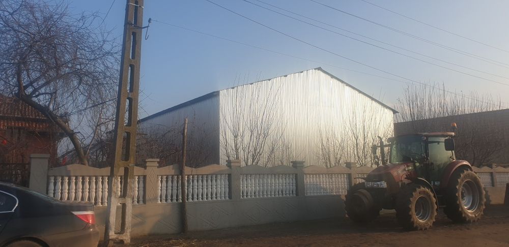 Vând structuri metalice cu dimensiunile 5 cu 20 pentru spălătorii