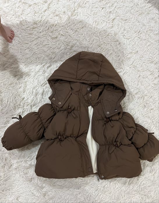 Куртка осень зима для девочки 90см