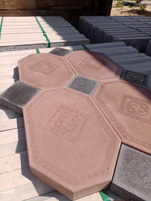 Брусчатка, Тратуарная плитка