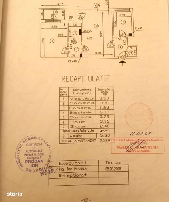 Apartament 2 camere | Obor