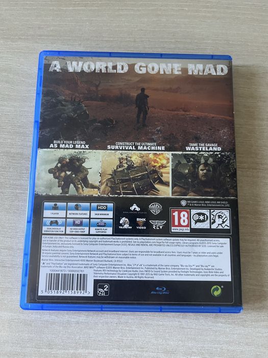 Pachet 3 Jocuri PS4 - Transformers, Mad Max, Infamous First Light