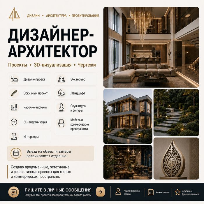 Дизайнер - архитектор (3D Визуализация)