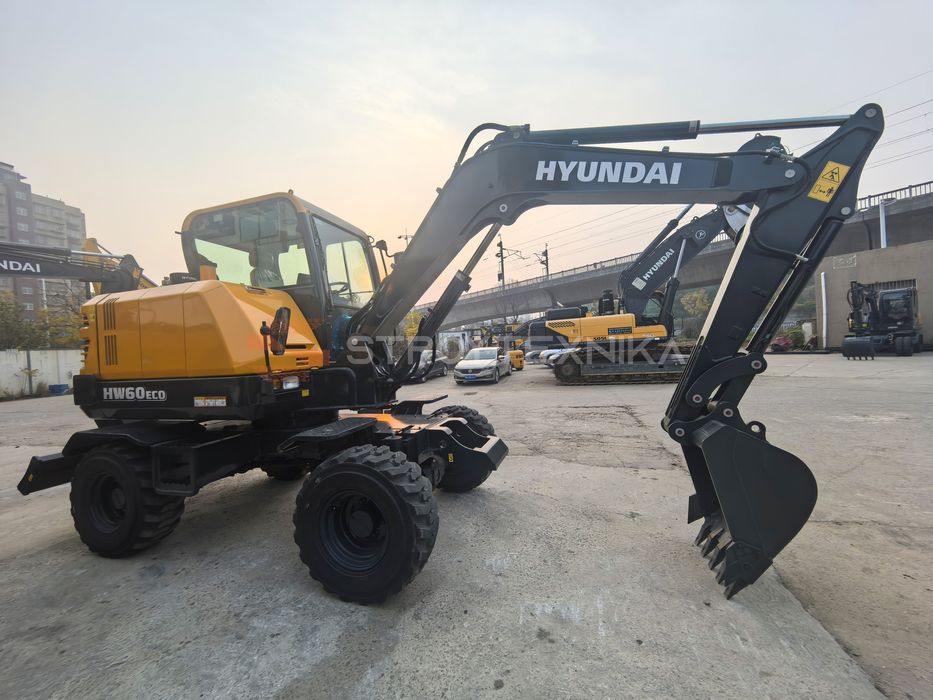 Hyundai HW60 yengi mini ekskavator