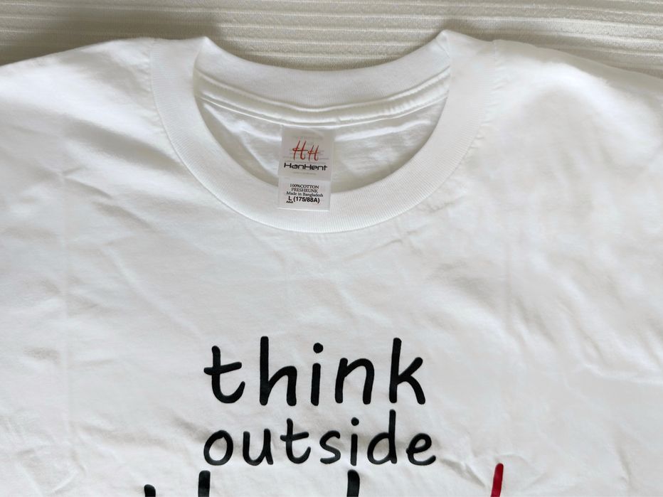 Тениска с послание,  размер L