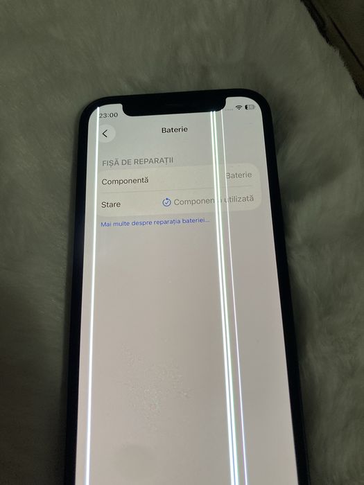 iPhone 12 mini, dungi pe display