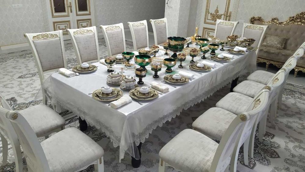 Arzon narxlarda iftorlikka stol stul chinni idishlar prokatga beramiz