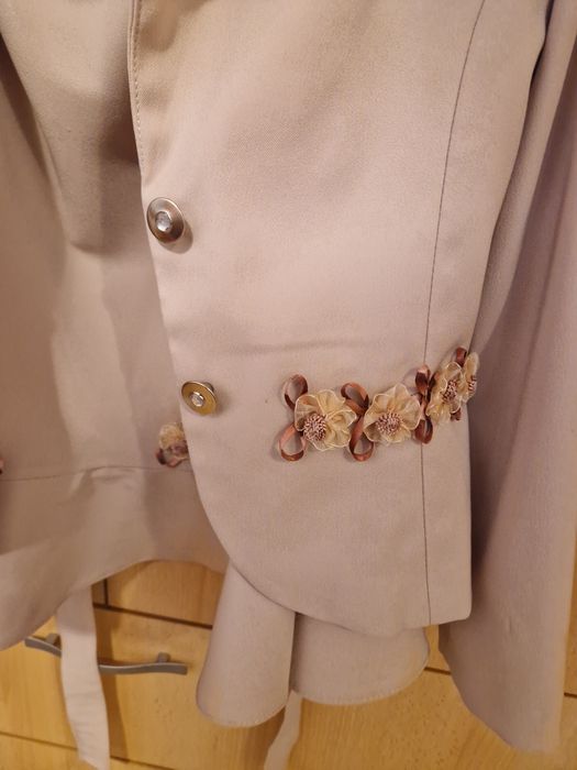 Costum Evel pentru fetite marime 122 sacou și fusta