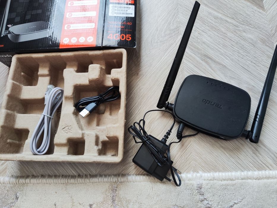 Router Tenda 4G  la cutie cu garantie