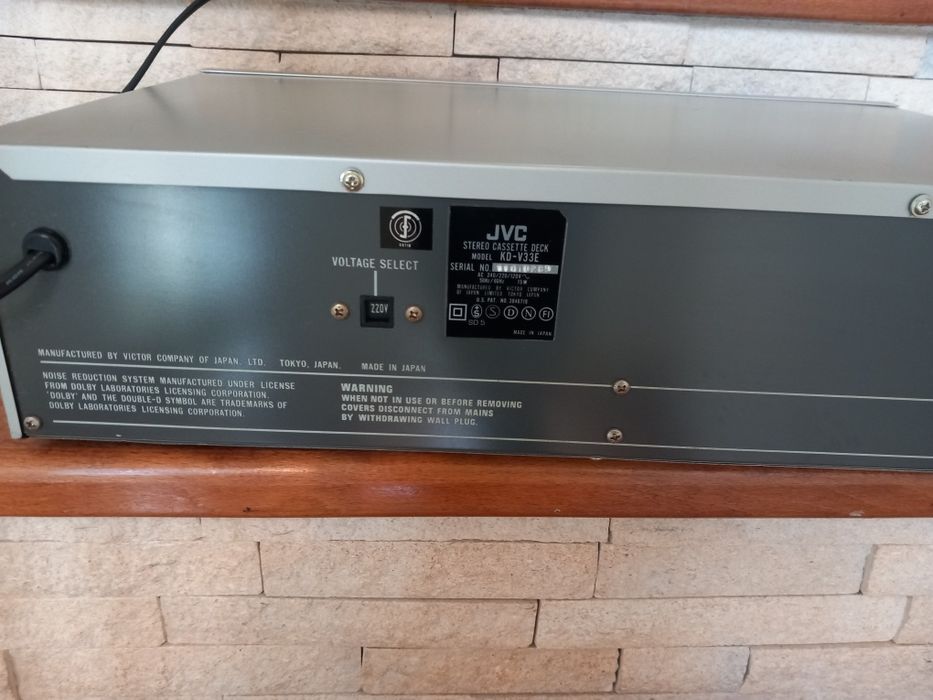 Deck JVC Autorevers KD-V33E (DEFECT)