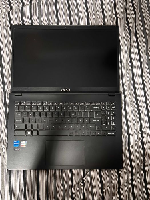 Laptop MSI  Intel i5 12th Gen, Intel Iris Xe Graphics , 512GB ,16GB RAM