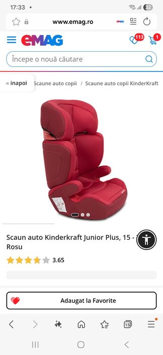 Vand 2 scaune pentru copii