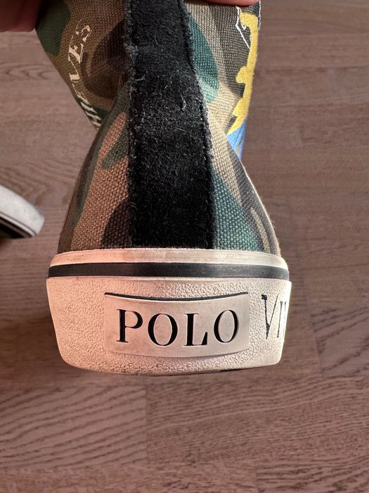 Кеды высокие Ralph Lauren