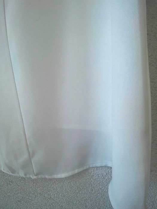 Camasa dama oversize alb, nou, S/36.