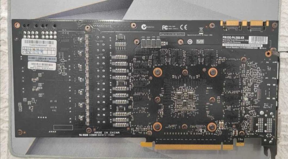 Видео карта EVGA GTX 780 Ti Classified