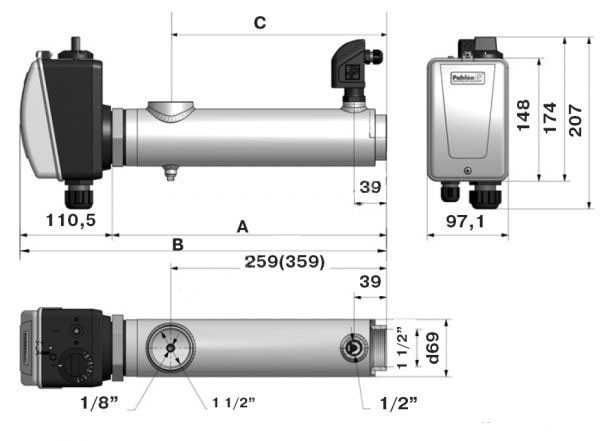 Электронагреватель 9квт