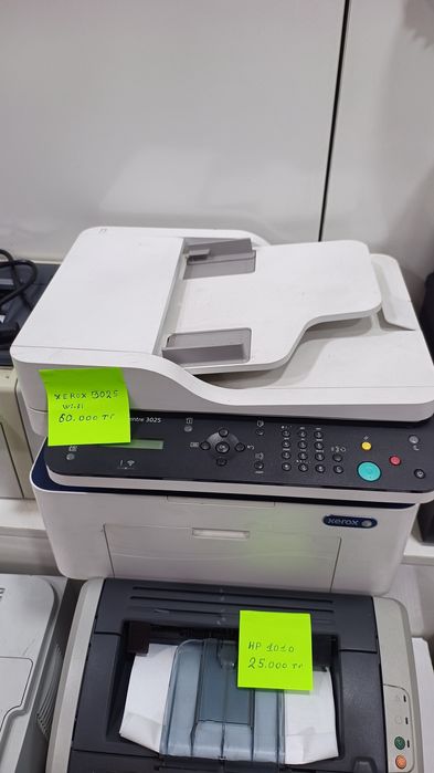 Принтеры и МФУ можно через  Каспи Ред