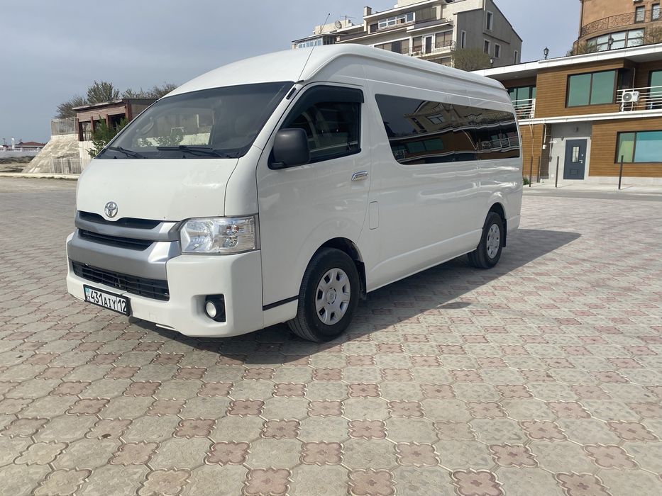 Аренда Тойота Хайс.Бекет ата.Бозжыра.т.б жерлерге жүреміз