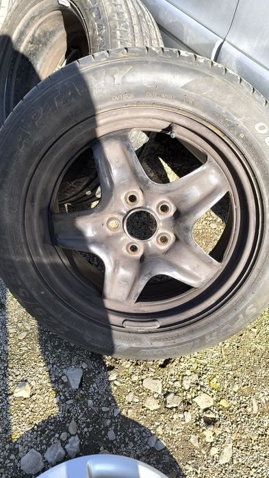 Структурни стоманени джанти 17'' оригинални 7J X 17  със размер 5x120