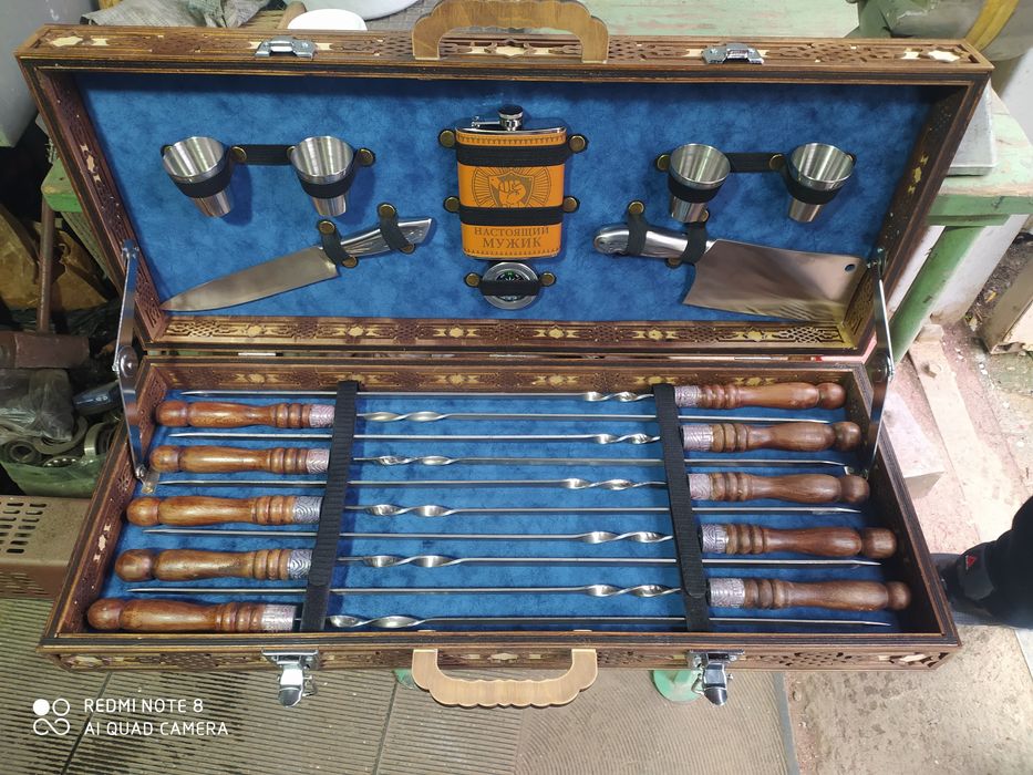 Шампура набор подарочный