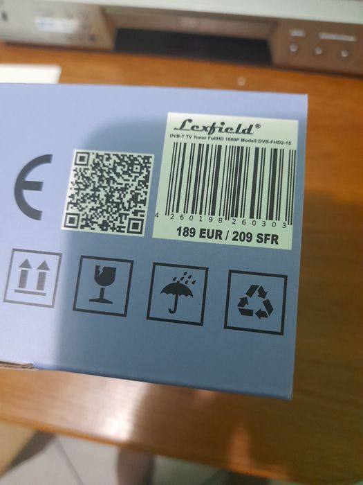 Receiver tv auto LEXFIELD DVB-FHD2-15