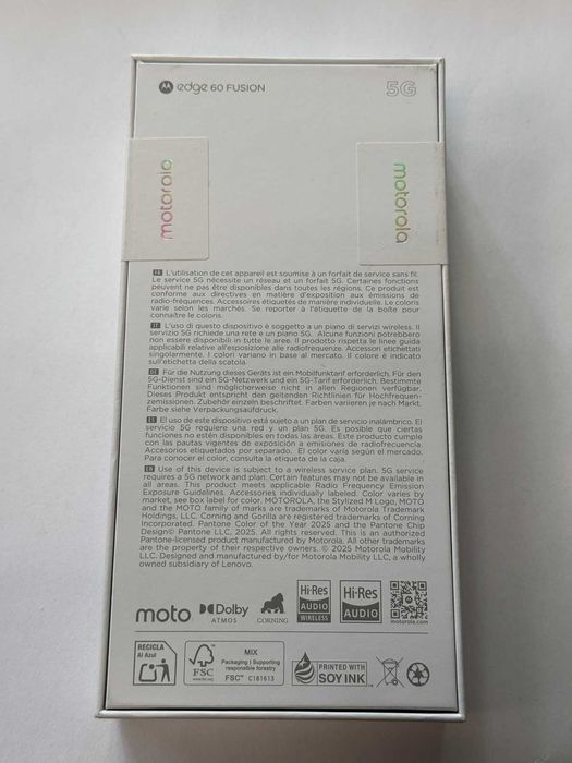 *** Неразпечатан *** Motorola 60 fusion