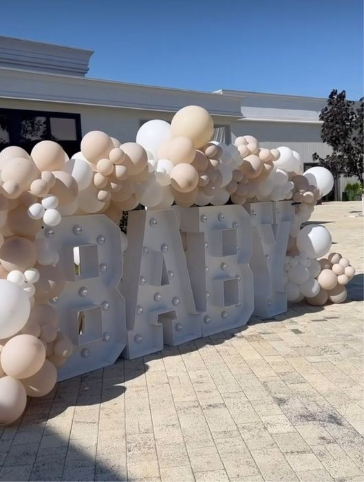 Продам метровые светящиеся буквы