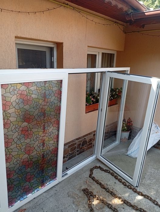 Geam termopan profil PVC ieftin