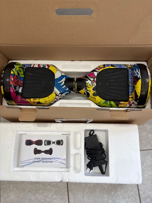 Hoverboard R2 6.5" – Stare excelentă | Cutie + Încărcător + Manual