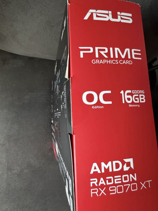 Asus Radeon RX 9070 XT OC Нова 36м гаранция