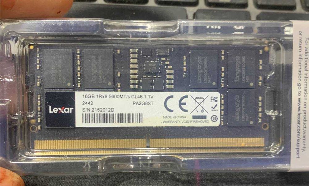 Lexar 16Gb 1Rx8 5600MT/s