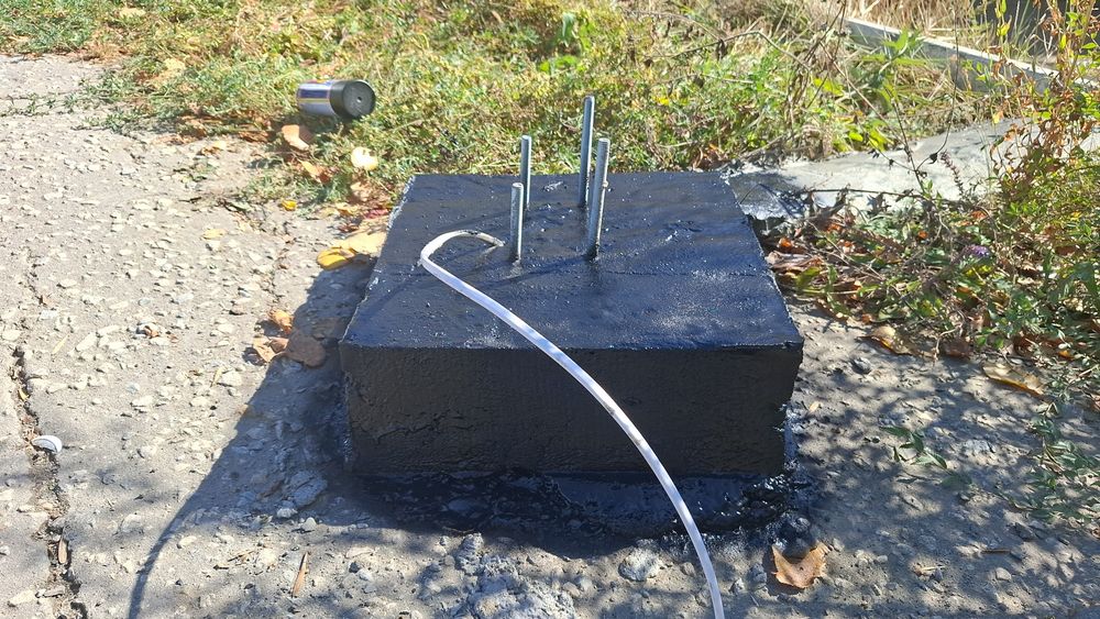 Установка шлагбаум