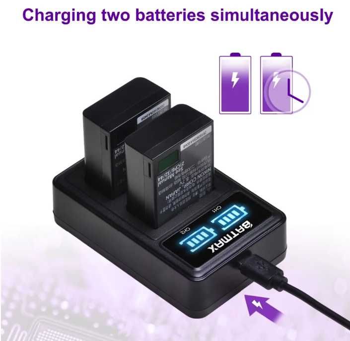 Батерия EN-EL25 за Nikon Z30, Z50 и Zfc