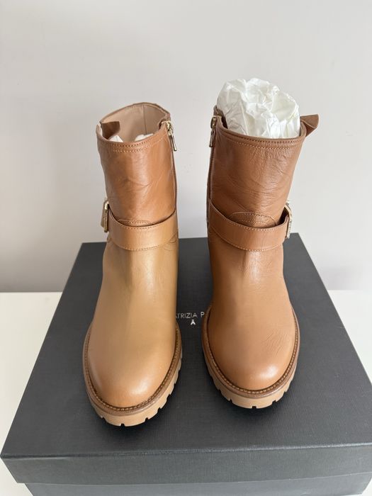 Patrizia Pepe боти естествена кожа, НОВИ размер 40