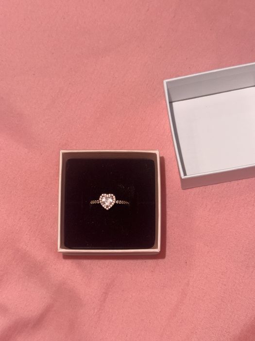 Inel Pandora Rose gold Inima