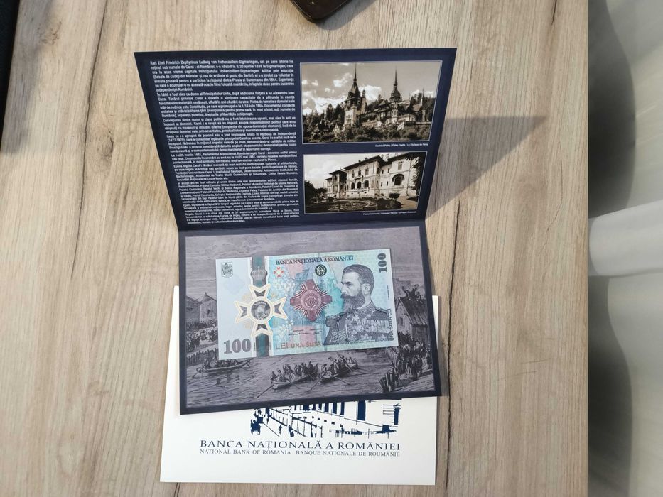 Bancnotea 100 lei Carol I