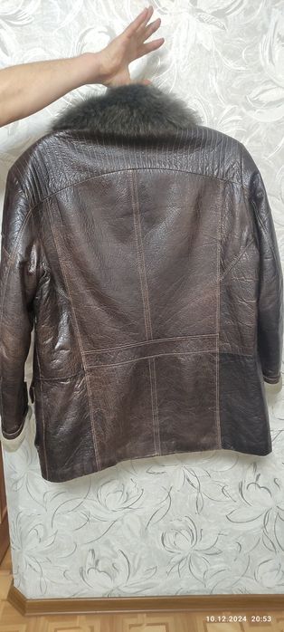 Дублёнка кожаная