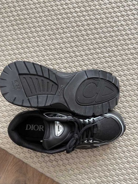 Dior B30 Triple Black (reflective) (40/41/42/43/44/45/46)