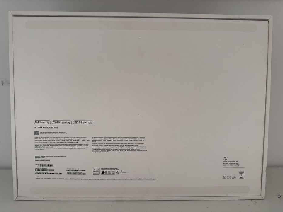 Кутии за MacBook Pro и Air M2, M3, M4 - 15" и 16"