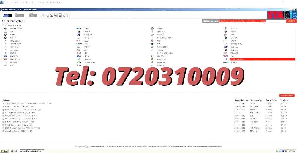 Program Windows Reparatie Auto Scheme Electrice Haynes Adata Technik