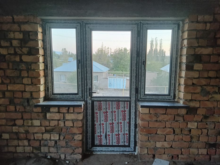 Пластикалық есік терезе витраждар