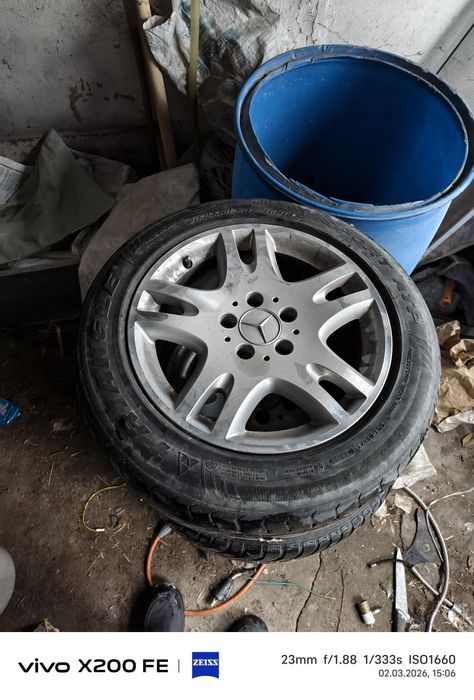 Диски р16 с резиной на мерс