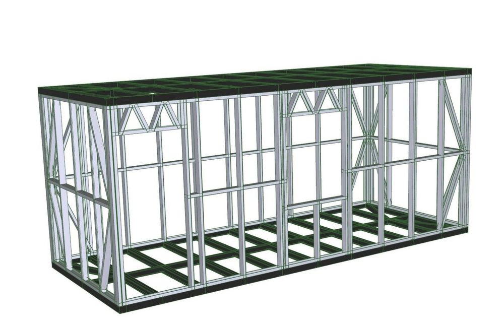 89 €/м2 - ЛИЗИНГ - Преместваеми къщи, Бунгала, Фургони, Контейнери