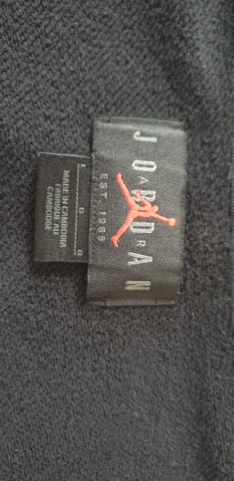 Jordan Cotton Hoodie Oversize Mens Size L  ОРИГИНАЛ! Мъжки Суитчър!