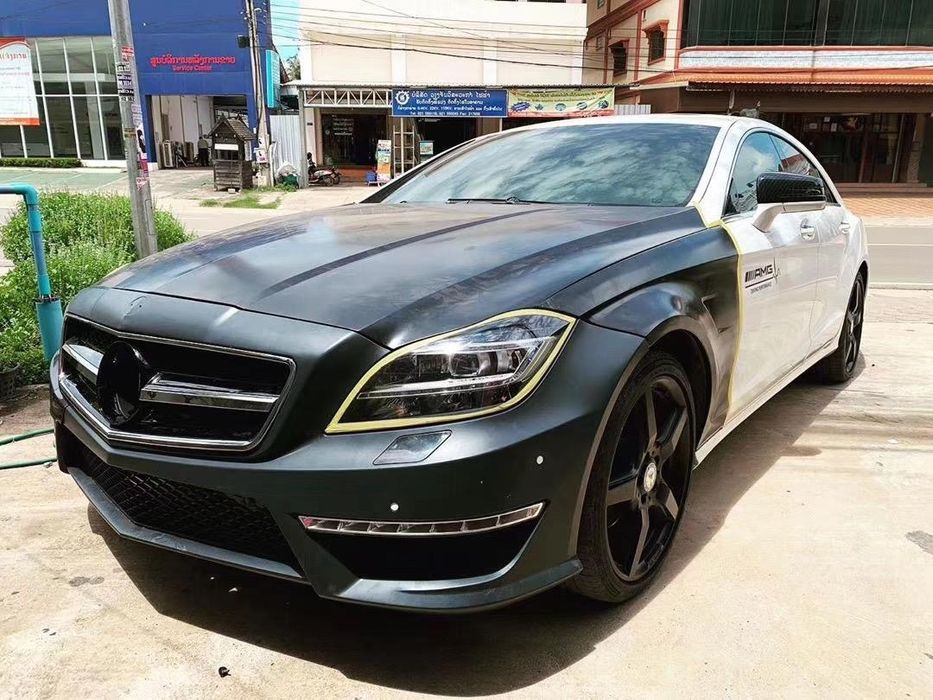 W218 S218 CLS63AMG пакет броня калници капак дифузьор накрайници