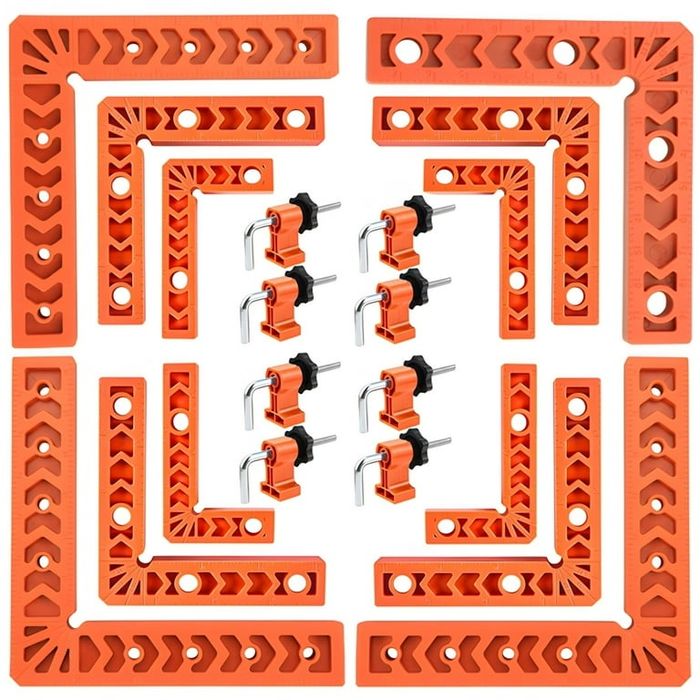 Комплект 12 броя Монтажни ъгли 90°