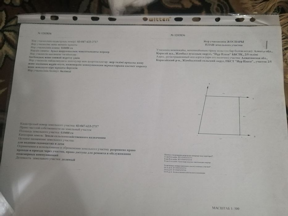 Участок продам 4 соток