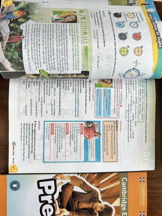 Учебник с рабочей тетрадью для изучения английского языка